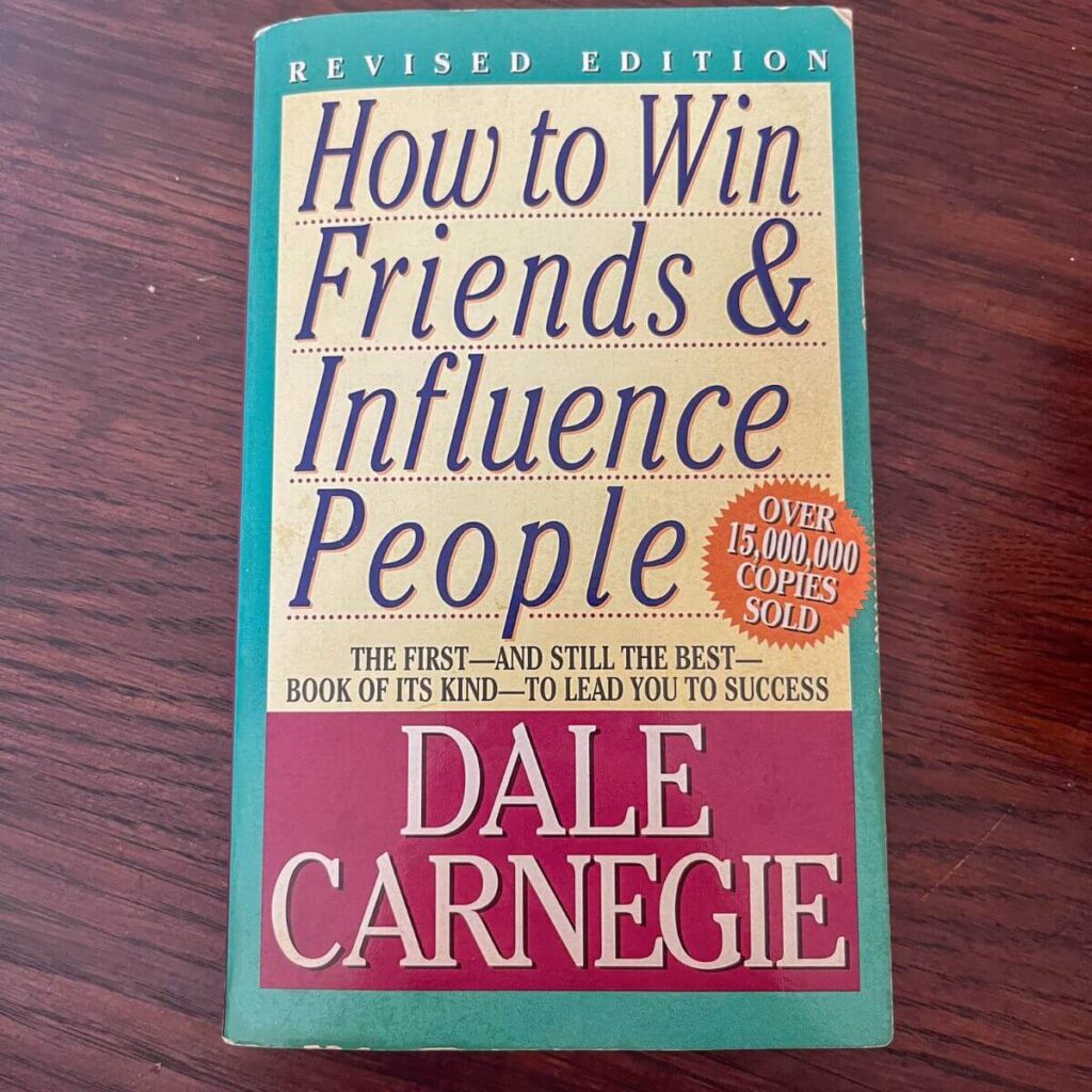 how to win friends and influence people book