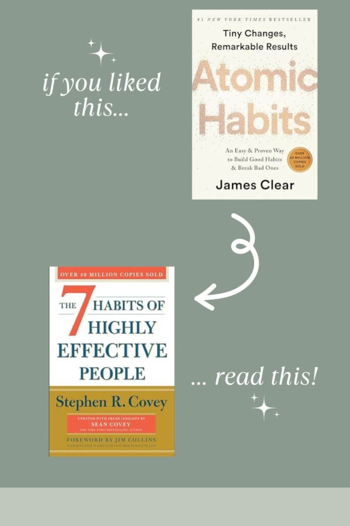 book recommendations for atomic habits