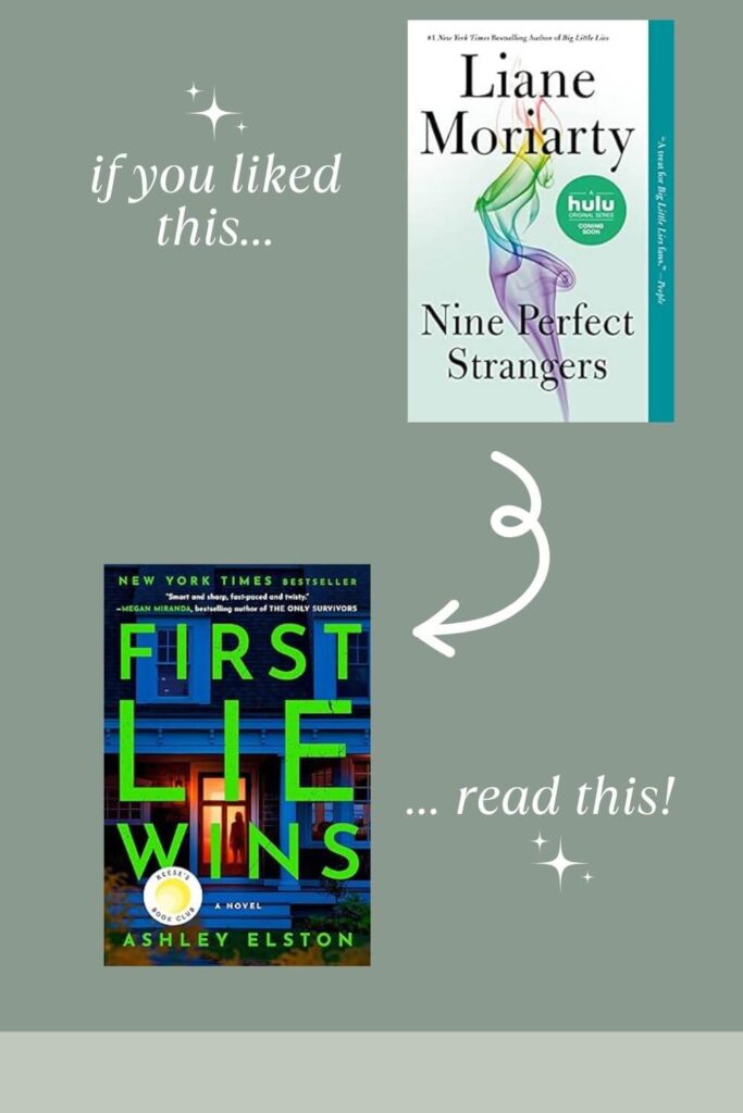 book recommendations for nine perfect strangers graphic
