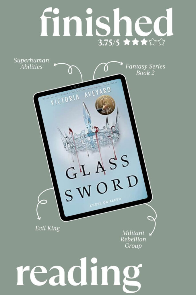 graphic for glass sword book summary