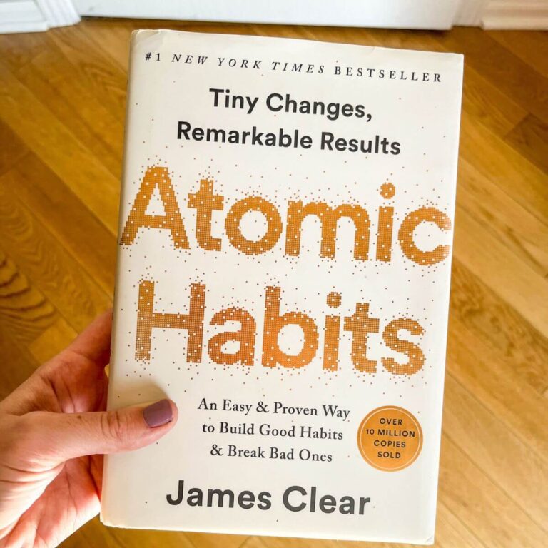 atomic habits book