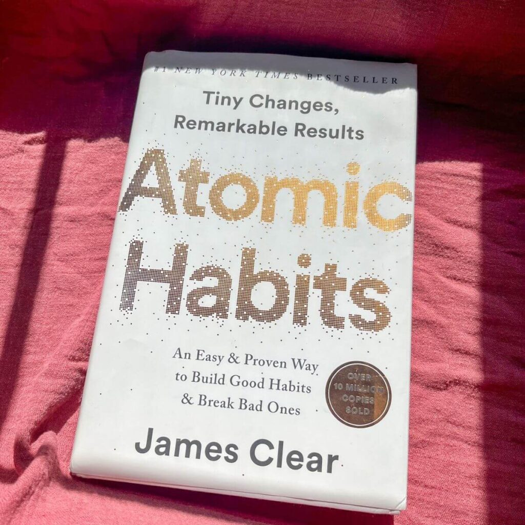 atomic habits book cover