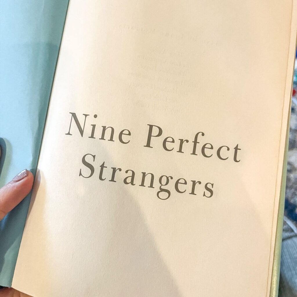 nine perfect strangers book pages
