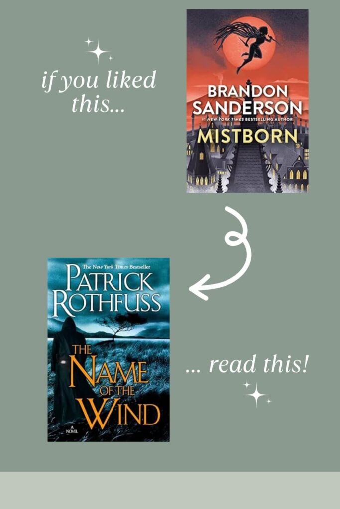 book recommendations for Mistborn