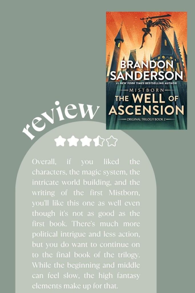 book review of the well of ascension