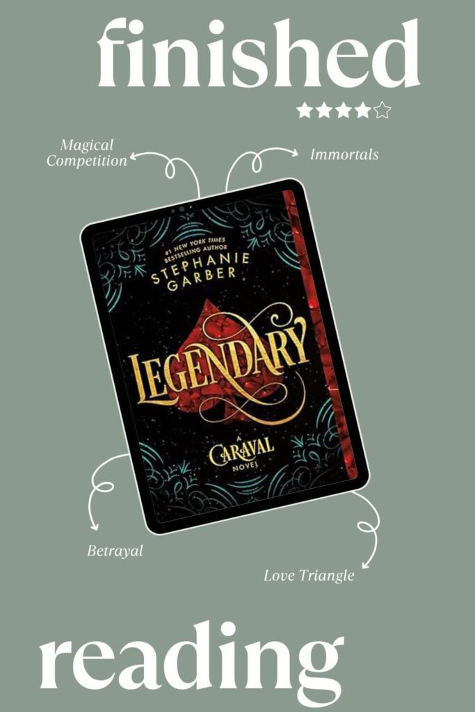legendary book review graphic