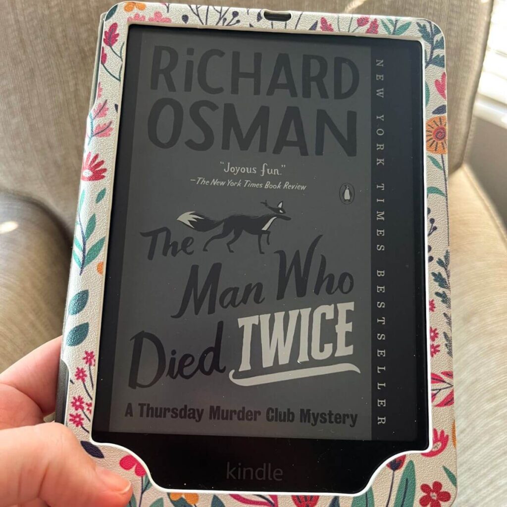 the man who died twice book cover