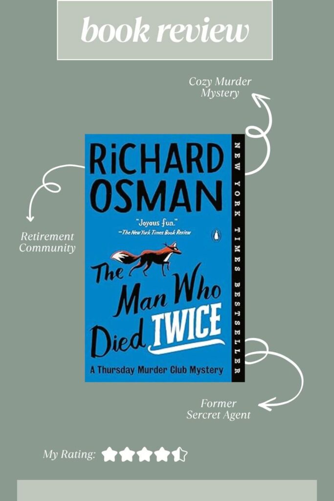 the man who died twice book graphic