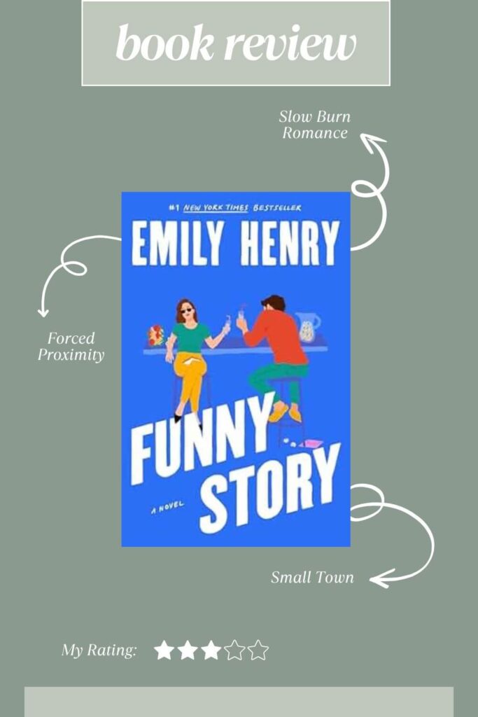 book summary of funny story graphic
