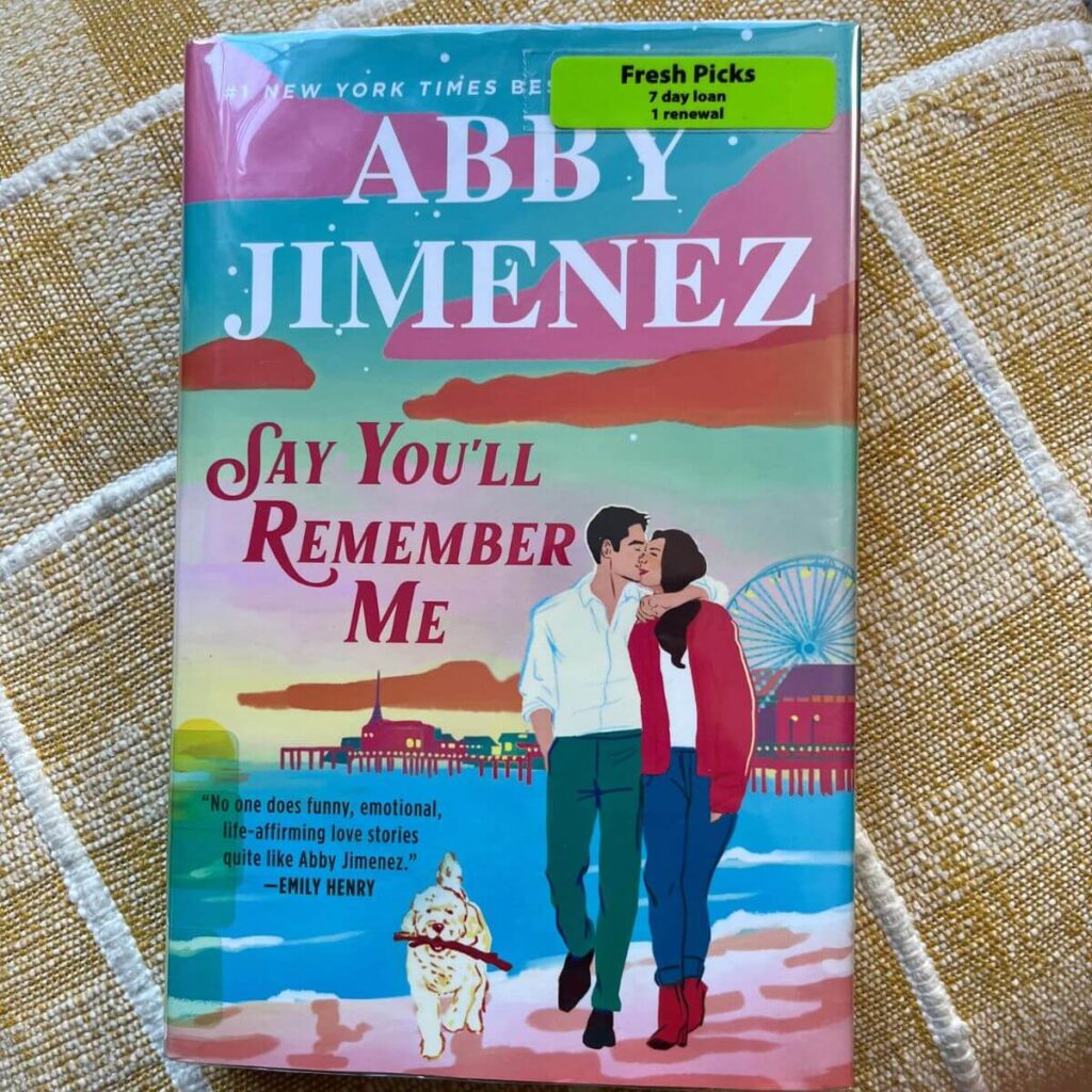 say you'll remember me book 