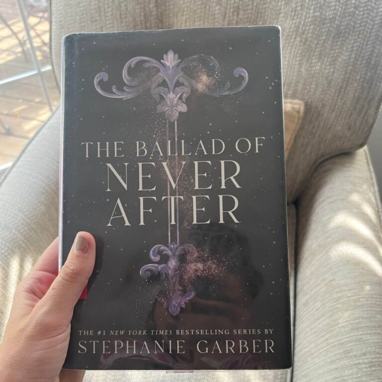 book cover of the ballad of never after